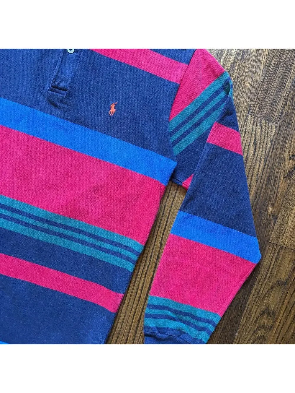Vintage Polo Ralph Lauren striped longsleeve rugby polo